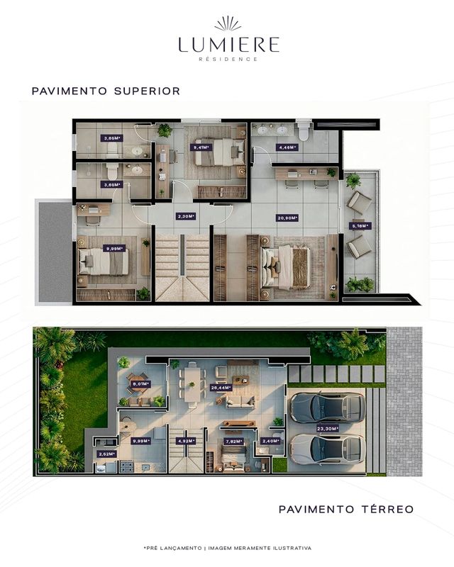 Lumiere Residence — planta